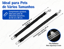 Cinto de Segurança para Cachorro CarSafe™ – Proteção e Conforto em Todas as Viagens