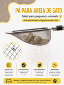 LitterPro™ – Pá de Areia para Gatos em Aço Inoxidável | Limpeza Rápida, Higiênica e Sem Esforço