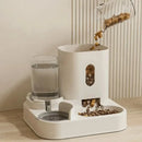 Alimentador Automático para Cães e Gatos com Bebedouro Integrado – Ração e Água Sempre Disponíveis