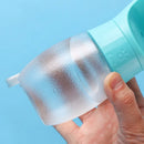 Garrafa Portátil para Água de Cachorro com Bebedouro Integrado – Hidratação Prática em Qualquer Lugar