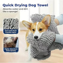 Toalha de Banho Super Absorvente para Cachorros e Gatos – Secagem Rápida, Maciez e Conforto