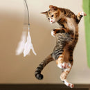 CatPlay Pro™ – Brinquedo Interativo com Ventosa para Gatos | Diversão, Exercício e Estímulo Mental
