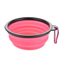 Tigela Dobrável Portátil PetBowl™ – Alimentação e Hidratação em Qualquer Lugar