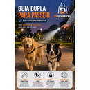 Guia Retrátil Automática para Cães 3m com LED – Mais Liberdade, Controle e Praticidade nos Passeios