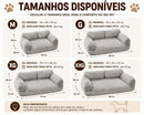 Sofá Cama Premium para Cachorros e Gatos – Conforto Máximo, Design Sofisticado e Sono Perfeito