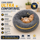 Cama Nuvem Ultra Macia para Cães e Gatos | Conforto Antiestresse para um Sono Perfeito