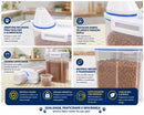 FoodKeeper Pet™ – Pote Hermético para Ração | Conservação Fresca por Muito Mais Tempo