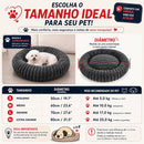 Cama Nuvem Ultra Macia para Cães e Gatos | Conforto Antiestresse para um Sono Perfeito