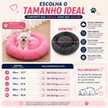 Cama Nuvem Ultra Macia para Cães e Gatos | Conforto Antiestresse para um Sono Perfeito